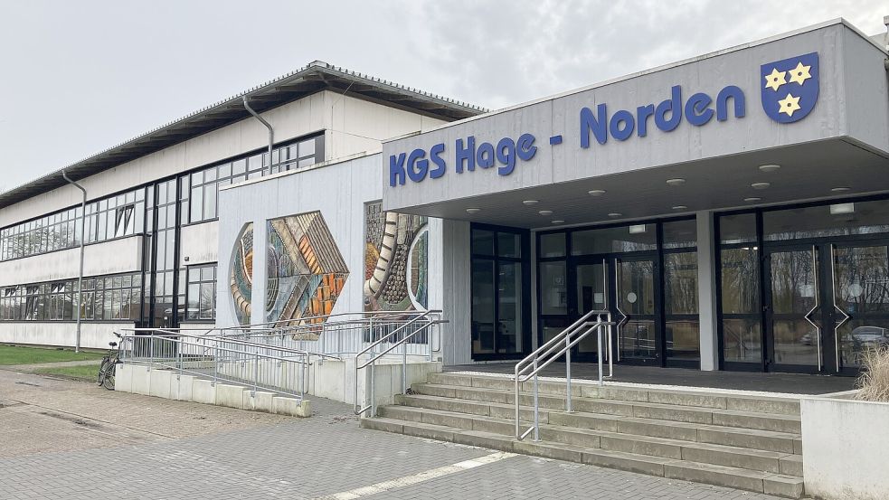 An der KGS Hage-Norden soll es einen Vorfall von sexueller Belästigung gegeben. Foto: Rebecca Kresse