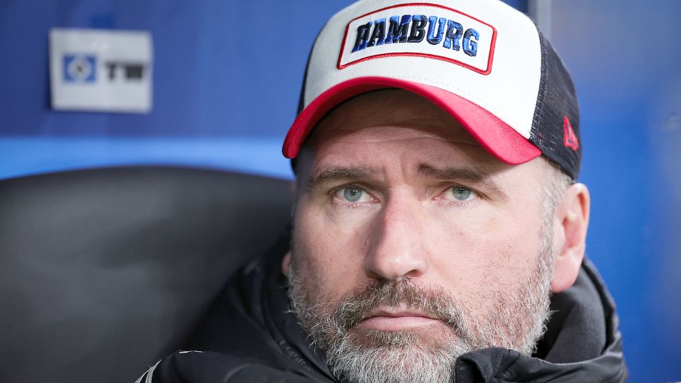 Nach dem 3:4 gegen Hannover 96 am 9. Februar trennte sich der HSV von Trainer Tim Walter. Foto: Christian Charisius/dpa