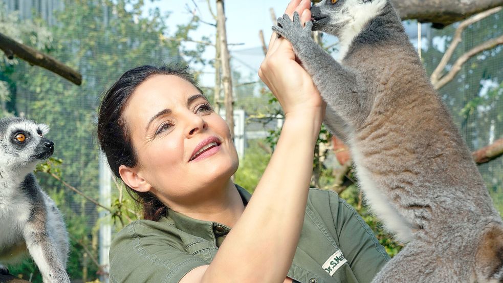 Die Schauspielerin Elisabeth Lanz verkörpert die Tierärztin Susanne Mertens. Foto: dpa/ARD/Steffen Junghans