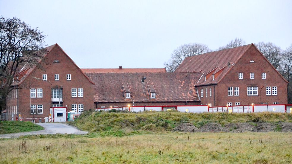 In der ehemaligen Auricher Kaserne leben mittlerweile fast 650 Geflüchtete. Foto: Aiko Recke