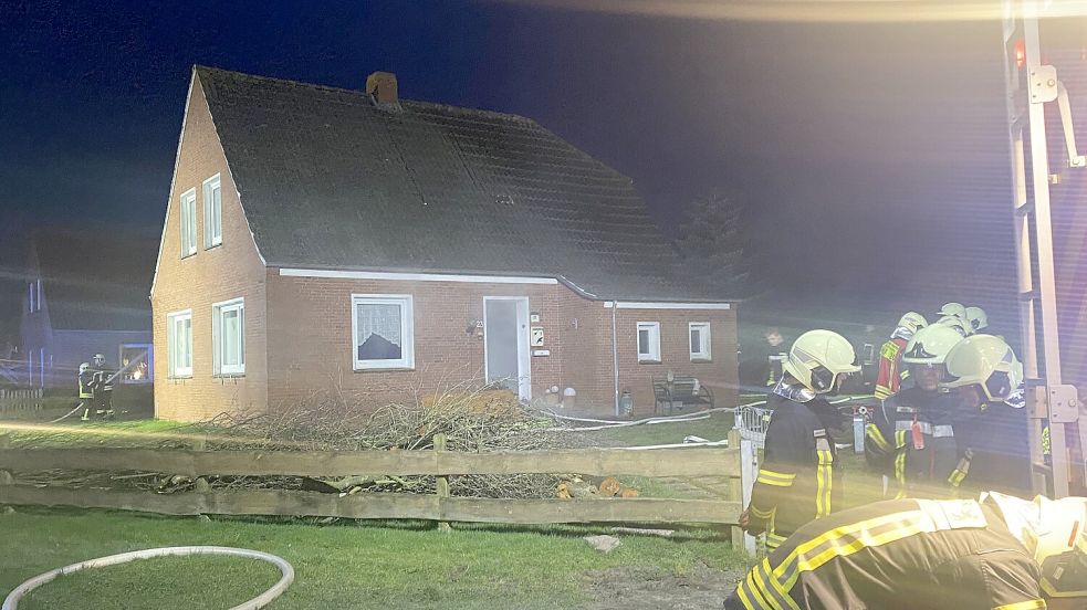 Ort des Geschehens war ein Einfamilienhaus in Westeraccum. Foto: Holger Janssen