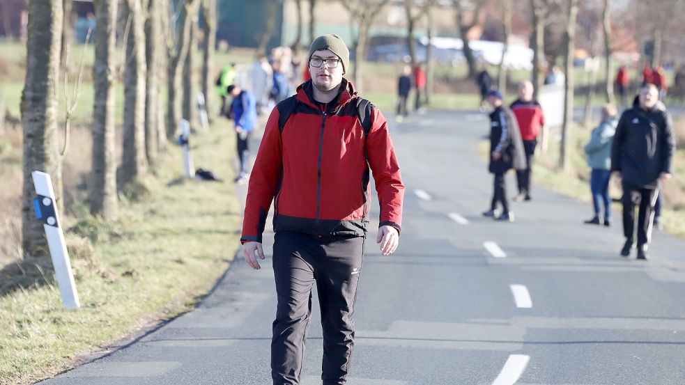Leegmoors Kapitän Jannes Koch glaubt wieder an den Titel.Foto: Wilfried Gronewold