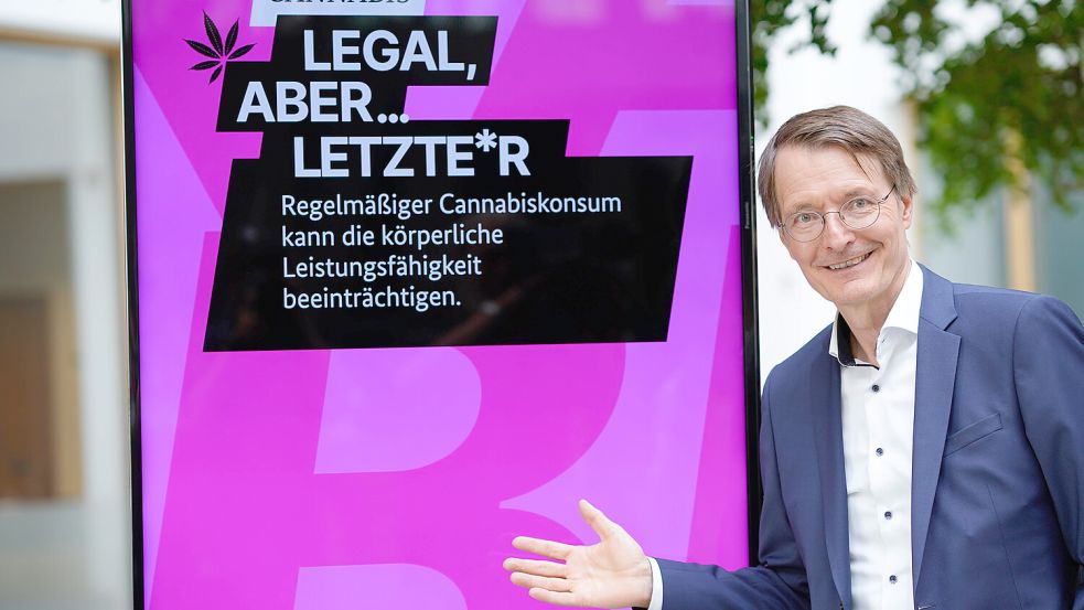 Bundesgesundheitsminister Karl Lauterbach erwartet, dass die Legalisierung von Cannabis zum 1. April kommt. Foto: Imago Images