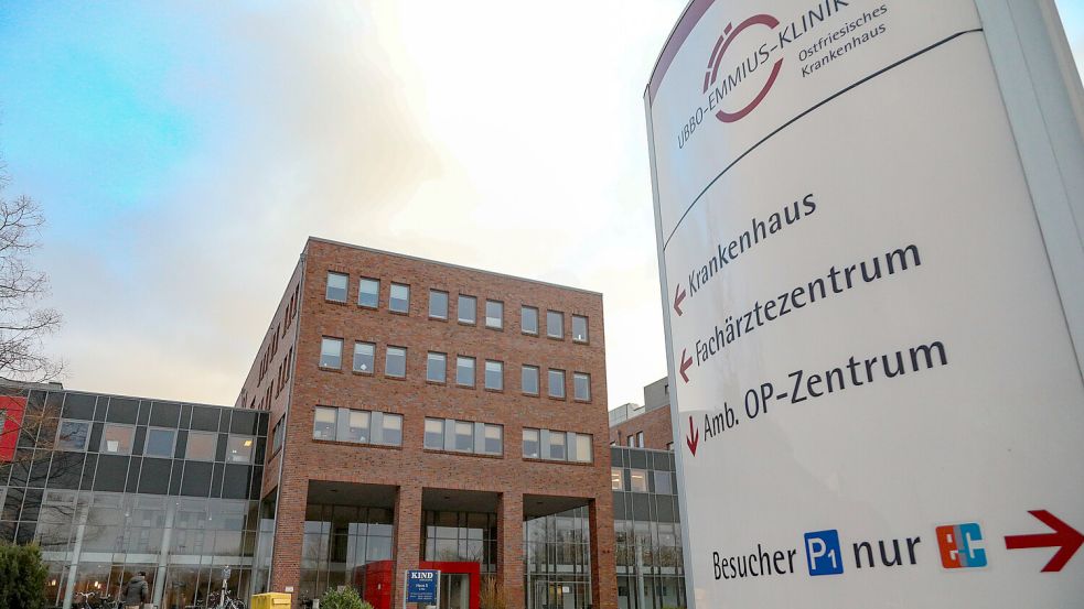 Die Ubbo-Emmius-Klinik in Aurich. Foto: Romuald Banik