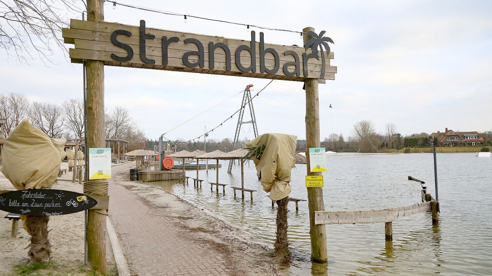 Northbound leidet momentan unter den Folgen des Hochwassers am Badesee Tannenhausen. Foto: Romuald Banik