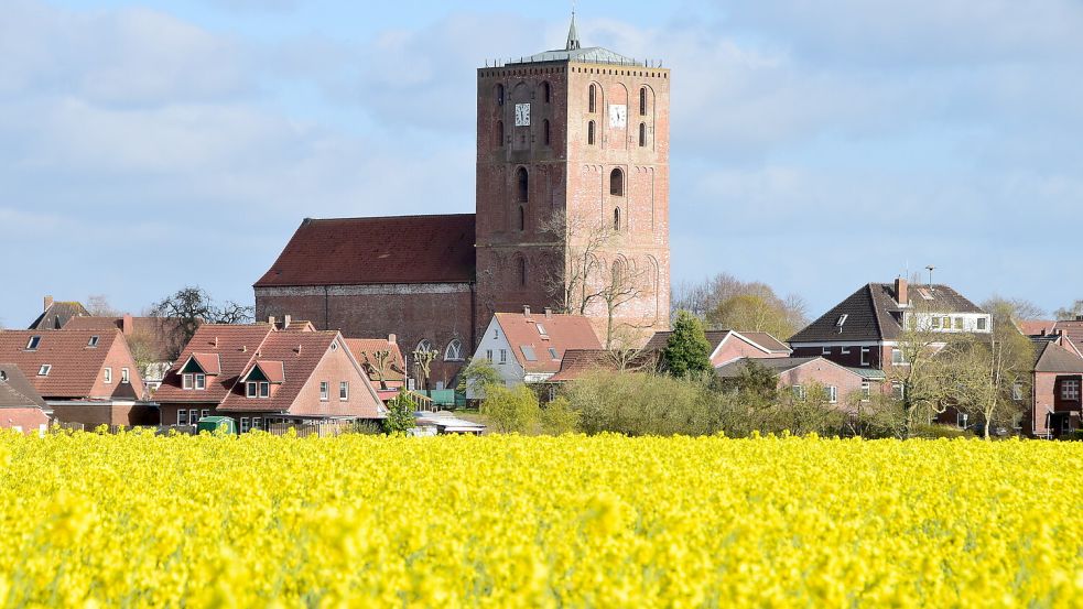 In der größten Brookmerlander Kirchengemeinde Marienhafe beteiligten sich 767 von 3432 Wahlberechtigten (22,35 Prozent) an der Kirchenvorstandswahl. Foto: Thomas Dirks