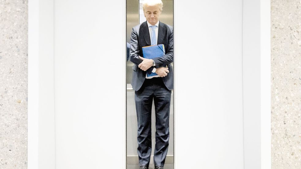 Der aktuelle Vorschlag zur Regierungsbildung in den Niederlanden macht Geert Wilders als Premierminister sehr unwahrscheinlich. Foto: IMAGO/ANP