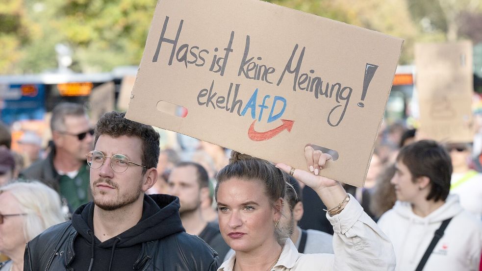 Schon in der Vergangenheit kam es zu großen Demonstrationen gegen einen Rechtsruck in der Gesellschaft. Foto: DPA