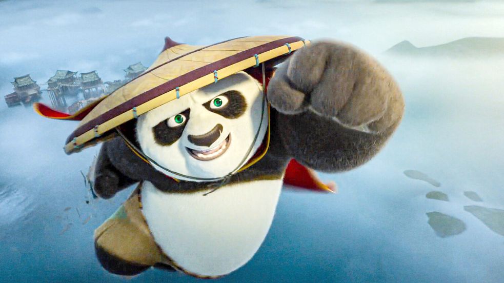 Der Panda Po stürzt sich dieses Frühjahr in ein neues Abenteuer. Du kannst aber im März, April und Mai auch viele andere mutigen Charaktere auf der Kinoleinwand sehen. Foto: IMAGO/Landmark Media