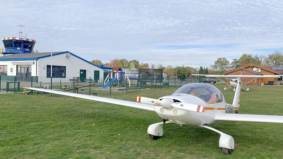 Der Flugplatz des LSVAO liegt ganz im Osten des Auricher Stadtgebiets - in Brockzetel.Foto: privat