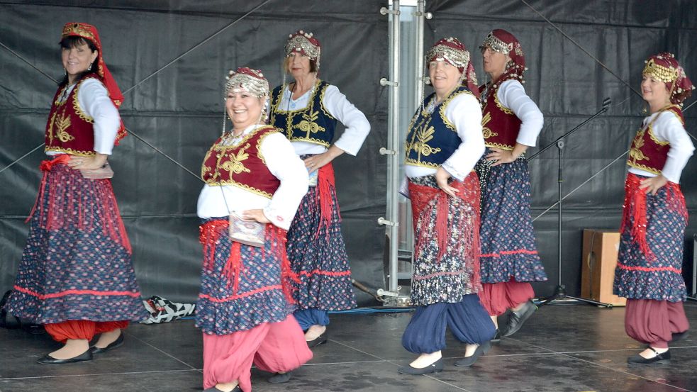 Trachten und Kostüme waren oftmals ein Hingucker. Foto: Joachim Mittelstaedt