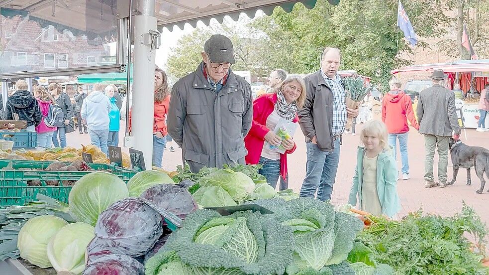 Der Störtebeker-Bauernmarkt findet bei seiner dritten Auflage nun im September statt. Foto: Folkert Bents
