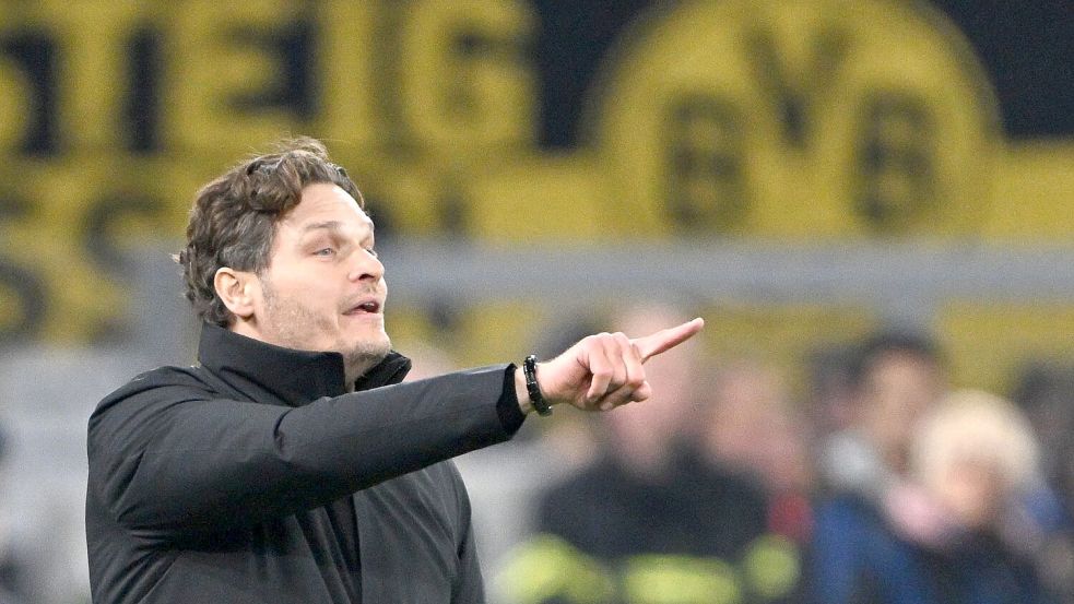 Edin Terzic zeigt sich vor den anstehenden Aufgaben für Borussia Dortmund voller Ehrgeiz. Foto: Federico Gambarini/dpa