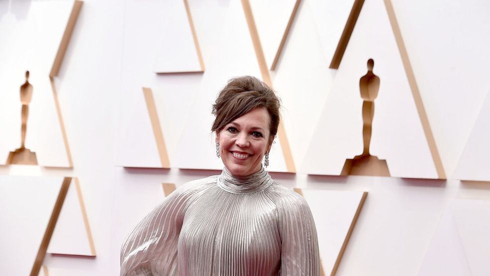 Olivia Colman bei der Oscar-Verleihung 2022. Foto: Jordan Strauss/Invision/dpa