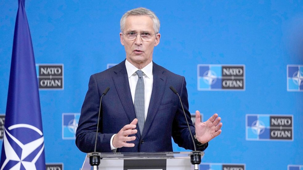 Der Generalsekretär der NATO: Jens Stoltenberg. Foto: Virginia Mayo/AP/dpa