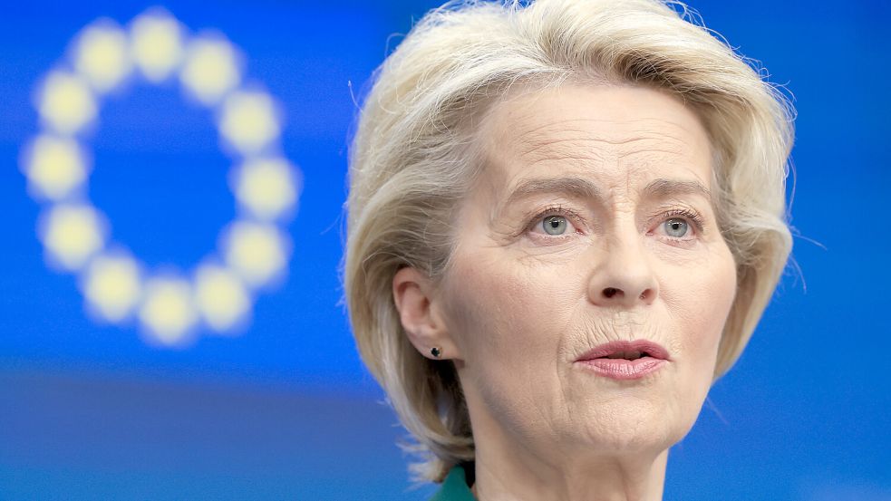 Ursula von der Leyen steht unter Druck. Foto: dpa/Geert Vanden Wijngaert