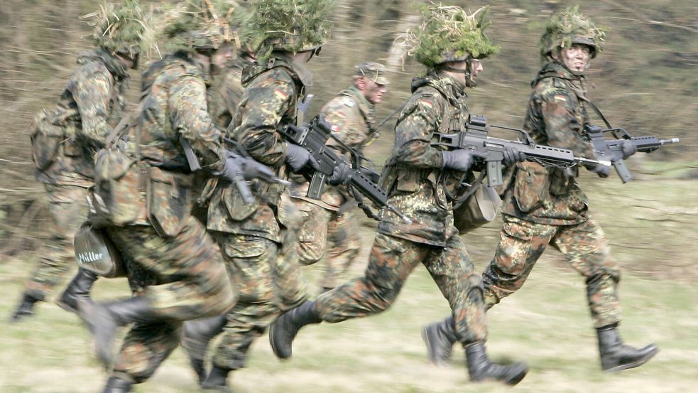 Grundausbildung bei der Bundeswehr: Die Wehrpflicht ist seit 2011 abgeschafft. Foto: Frank May