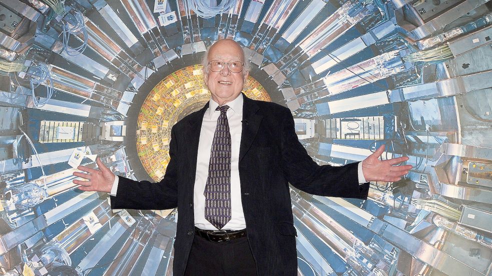 Nobelpreisträger Peter Higgs wird 90 Foto: EPA