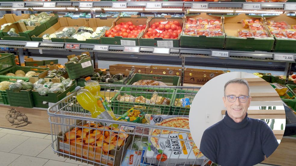 Schon beim Einkaufen kann man in Sachen Ernährung viel richtig, aber auch viel falsch machen. Ernährungs-Doc Matthias Riedl gibt Tipps. Foto: Imago Anton Geisser/ Anna Goldbach