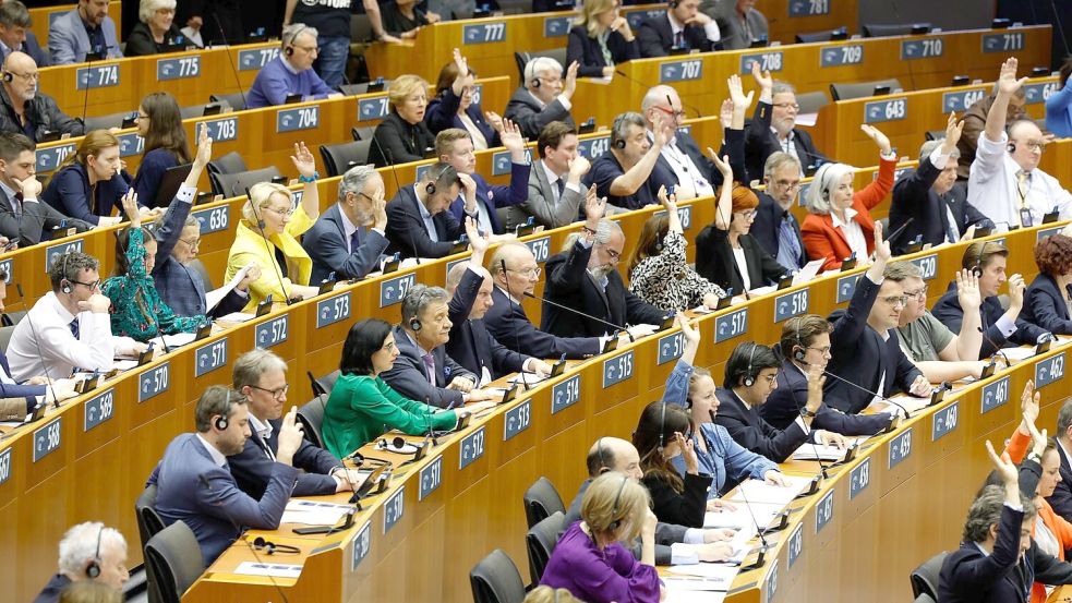 Das EU-Parlament hat für die umstrittene Asylreform gestimmt. Foto: Geert Vanden Wijngaert/AP/dpa