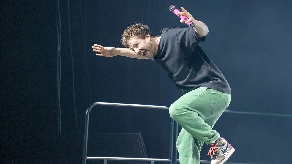 Luke Mockridge war auch auf der Bühne „trippy“. Foto: Helmut Vortanz