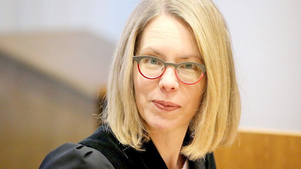 Oberstaatsanwältin Anne Brorhilker im Januar 2020 im Landgericht Bonn. Foto: Oliver Berg/dpa