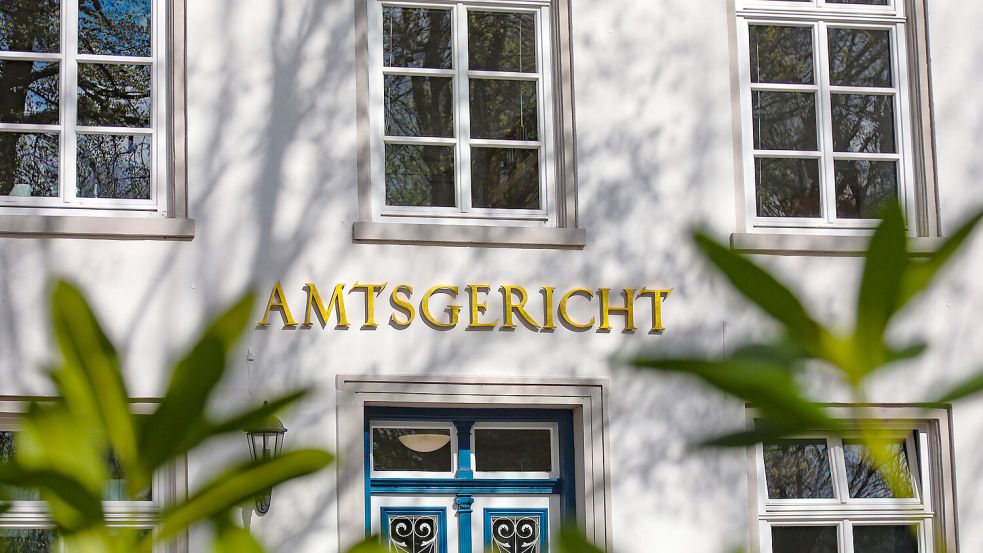 Verhandelt wurde der Fall vor dem Amtsgericht in Aurich. Foto: Romuald Banik