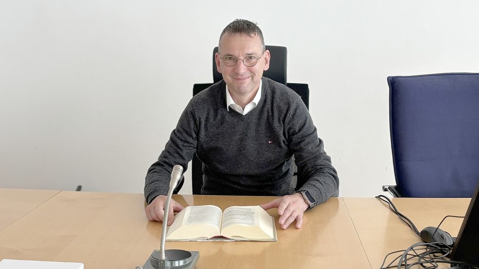 Andreas Beeskow arbeitet seit rund 17 Jahren als Strafrichter am Amtsgericht Pirna. Foto: Leon Grupe