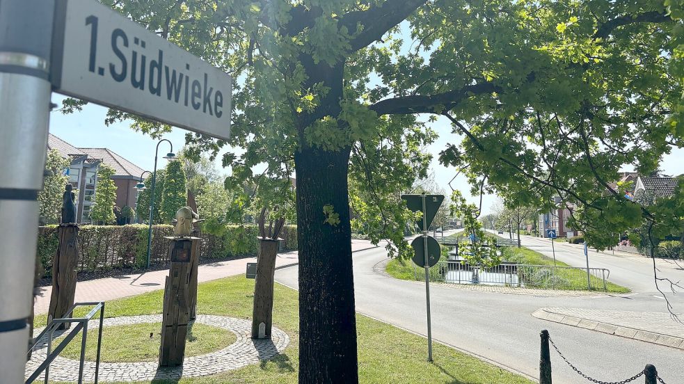 Die Autofahrerin war am Dienstagabend in starken Schlangenlinien auf der 1. Südwieke in Rhauderfehn gefahren. Foto: Zein