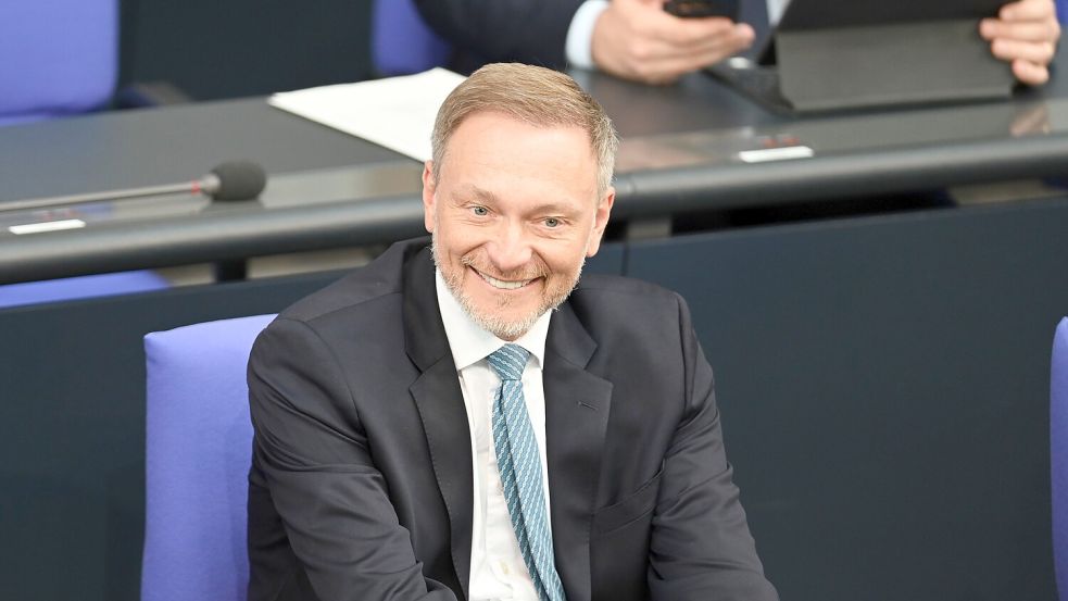 Bundesfinanzminister Christian Lindner strebt einen strengen Sparkurs an. Foto: dpa/Jessica Lichetzki