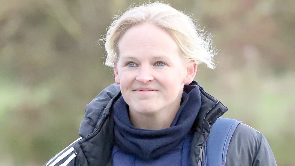 Martina Goldenstein fährt mit Gelassenheit zu ihrer vierten Europameisterschaft. In Neuharlingersiel möchte sie eine Medaille mit der Mannschaft. Foto: Wilfried Gronewold