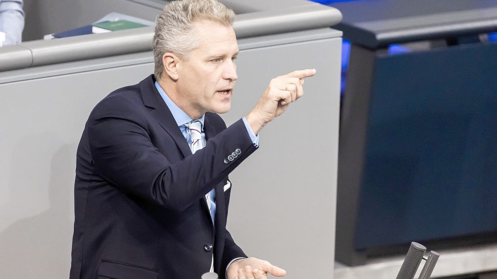 Gegen den AfD-Bundestagsabgeordneten Petr Bystron wird wegen des Verdachts auf Geldwäsche und Bestechlichkeit ermittelt. Foto: dpa/Christoph Soeder