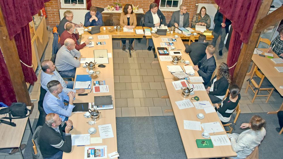 Der Rat der Gemeinde Leezdorf tagte zuletzt im Dezember 2023. Foto: Thomas Dirks
