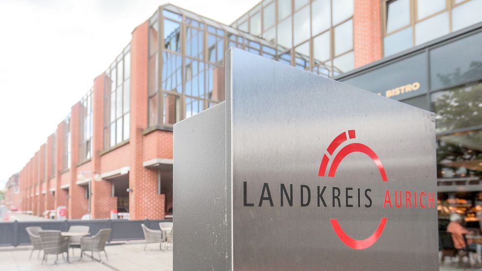 Das Auricher Kreishaus im Carolinenhof. Foto: Romuald Banik