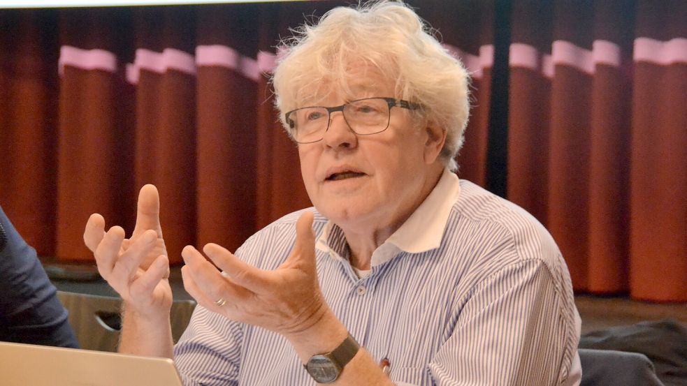 Sorgt immer wieder für Gesprächsstoff: Schulgutachter Wolf Krämer-Mandeau von der Firma Biregio aus Bonn.Foto: Aiko Recke