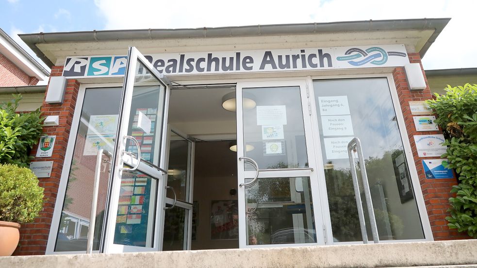 Die Realschule Aurich erlebt seit einigen Jahren eine „Renaissance“. Foto: Romuald Banik