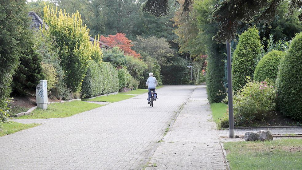 Seit der Eröffnung der Johannes-Diekhoff-Straße gibt es in Stallingslust nicht mehr viel Radverkehr. Foto: Romuald Banik