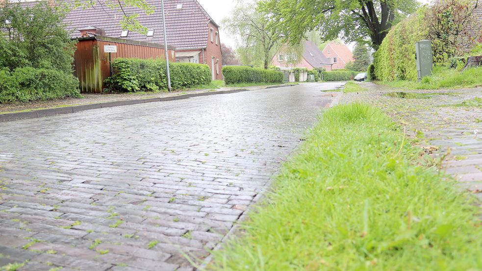 Die Gestaltung der Glupe entspricht nicht mehr den heutigen Vorgaben. Sie soll mehr Verkehrssicherheit, mehr Attraktivität, mehr Grün und Barrierefreiheit bekommen. Foto: Heino Hermanns