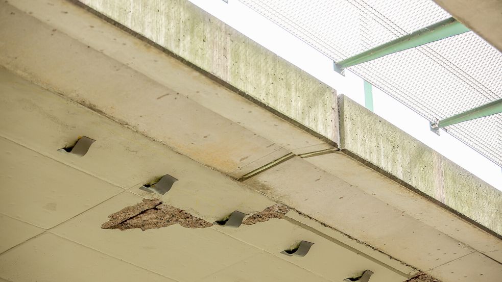 Zustand der Autobrücken in Sachsen Foto: dpa