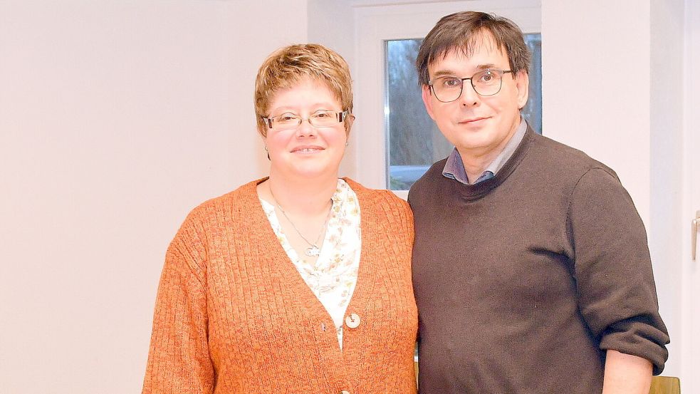 Das Pastorenpaar Kirsten und Joachim Pothmann. Foto: Gerd-Arnold Ubben