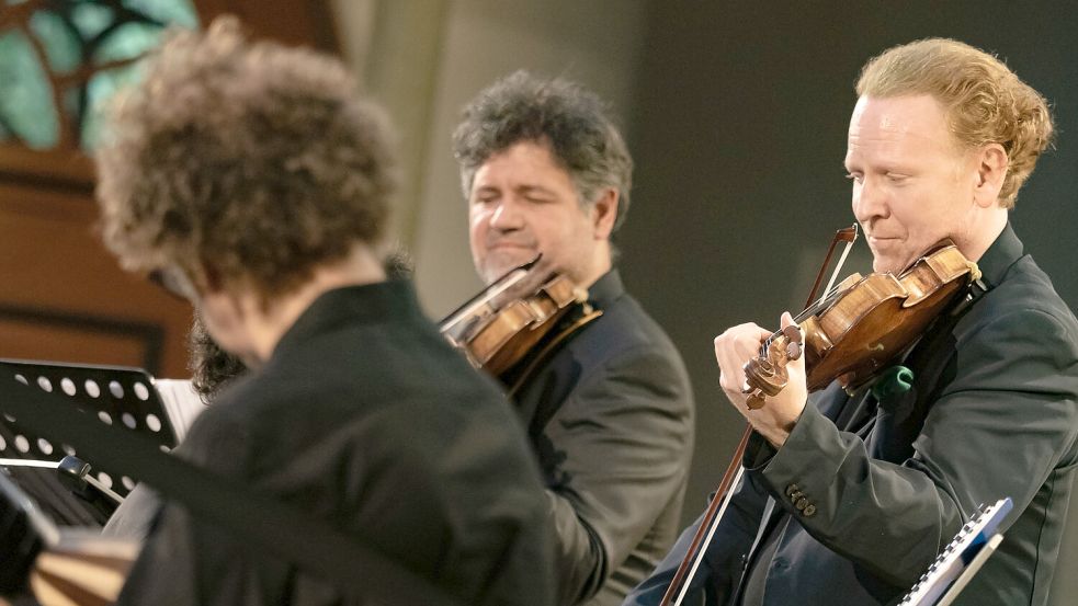 Daniel Hope und sein Ensemble Air präsentierten ihr Programm „Irish Roots“. Foto: Karlheinz Krämer