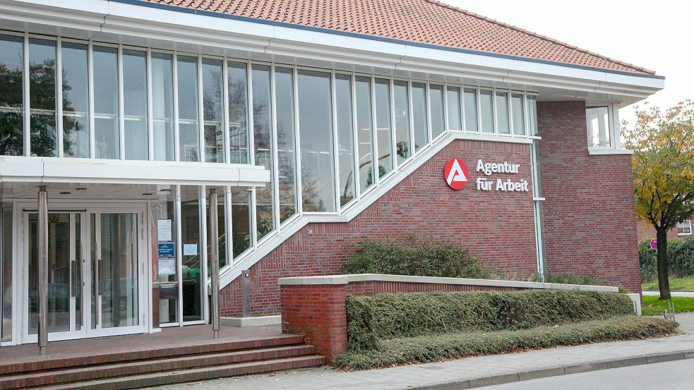 Die Agentur für Arbeit in Aurich. Foto: Romuald Banik