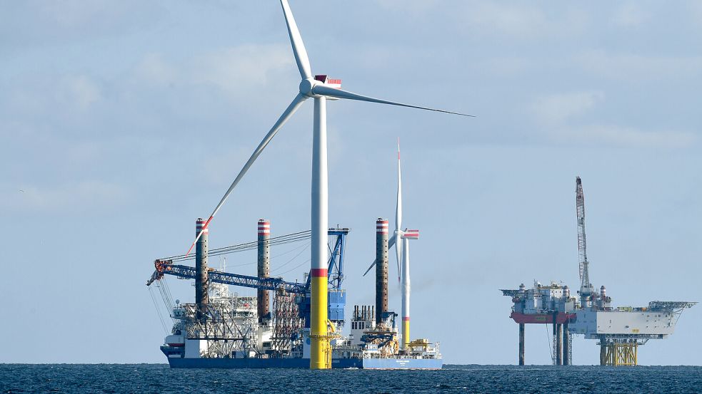 Wer in einem Offshore-Windpark arbeitet, sollte keine Drogen nehmen. Foto: Sauer/dpa