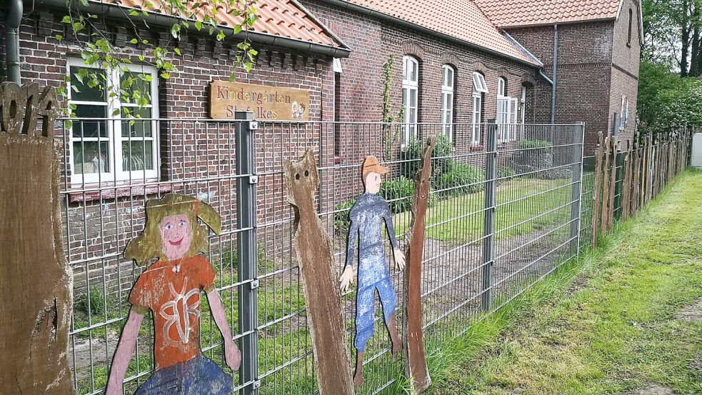 Die Ganztags-Kinder des Kindergartens Stefelkes bekommen bald in der benachbarten Schule Mittagessen. Textbaustein: Foto: Karin Böhmer