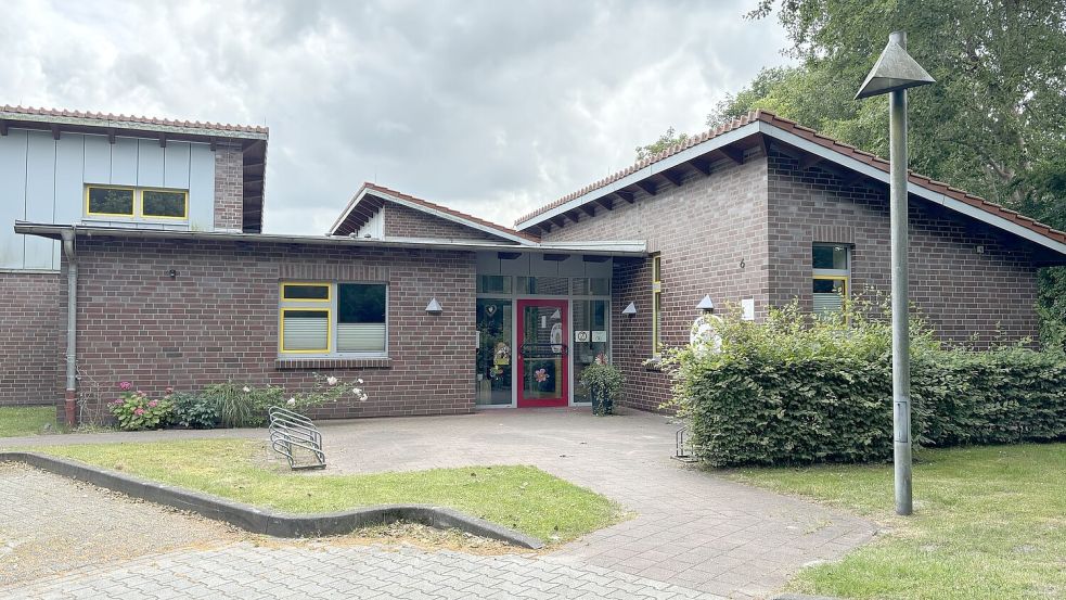 Abgesehen vom fehlenden Graffito sieht der Kindergarten Swaalvkenüst genauso aus wie der Kindergarten in Tannenhausen. Foto: Karin Böhmer