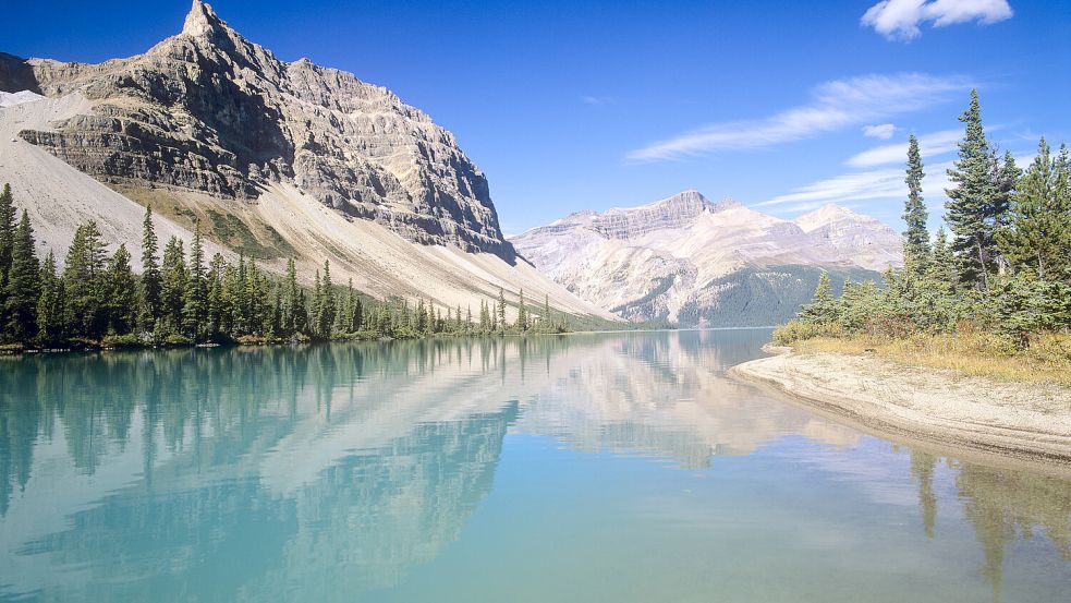 Sehnsuchtsort für Urlauber: Der traumhafte Banff-Nationalpark in Kanada. Foto: IMAGO/SuperStock