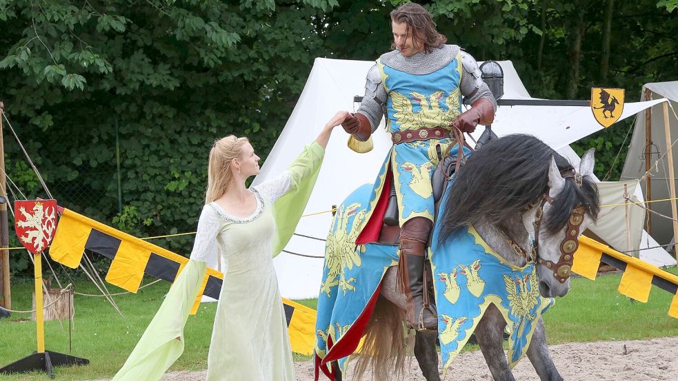 Prinzessin Helena und König Ludwig. Foto: Helmut Vortanz