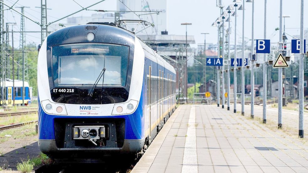 Am Bremer Hauptbahnhof können am Donnerstag aufgrund einer Stellwerksstörung keine Züge halten. Foto: dpa/Hauke-Christian Dittrich