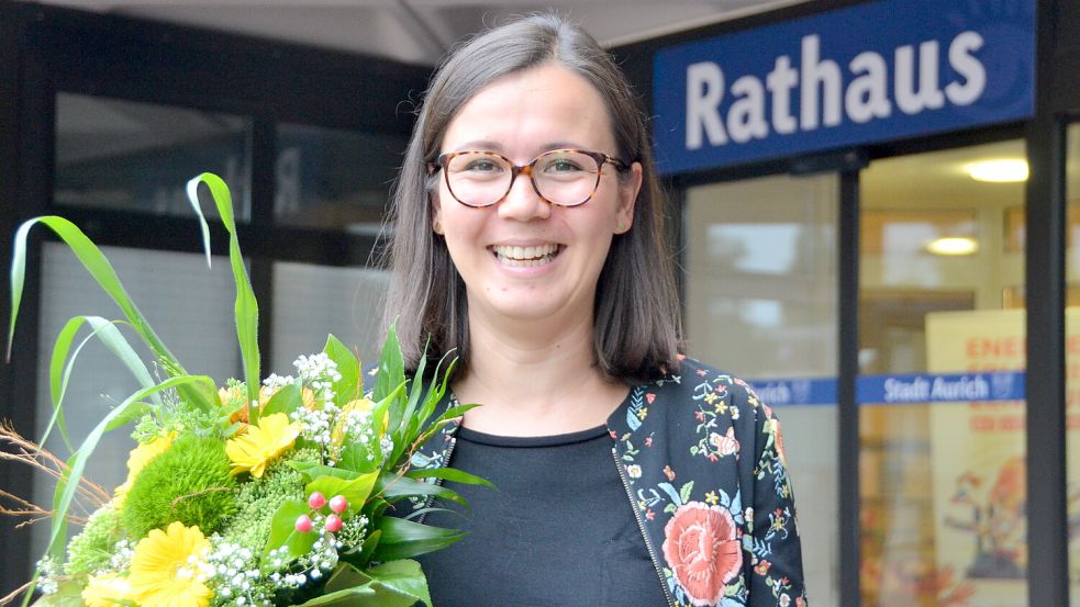 Claudia Stolte wurde zur neuen Ortsbürgermeisterin der Auricher Kernstadt gewählt. Foto: Aiko Recke