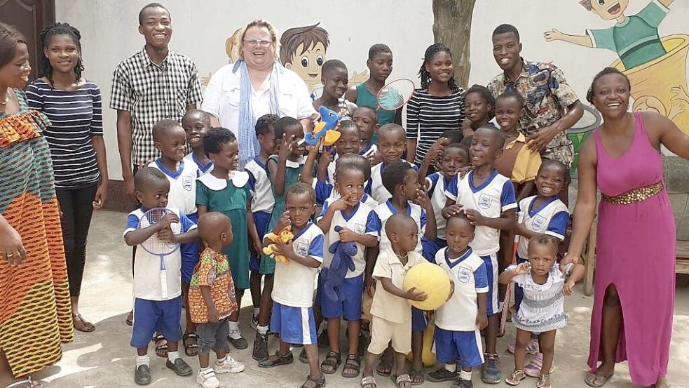 Jens Langner hat sich für den Aufbau einer Schule in Ghana engagiert. Foto: privat